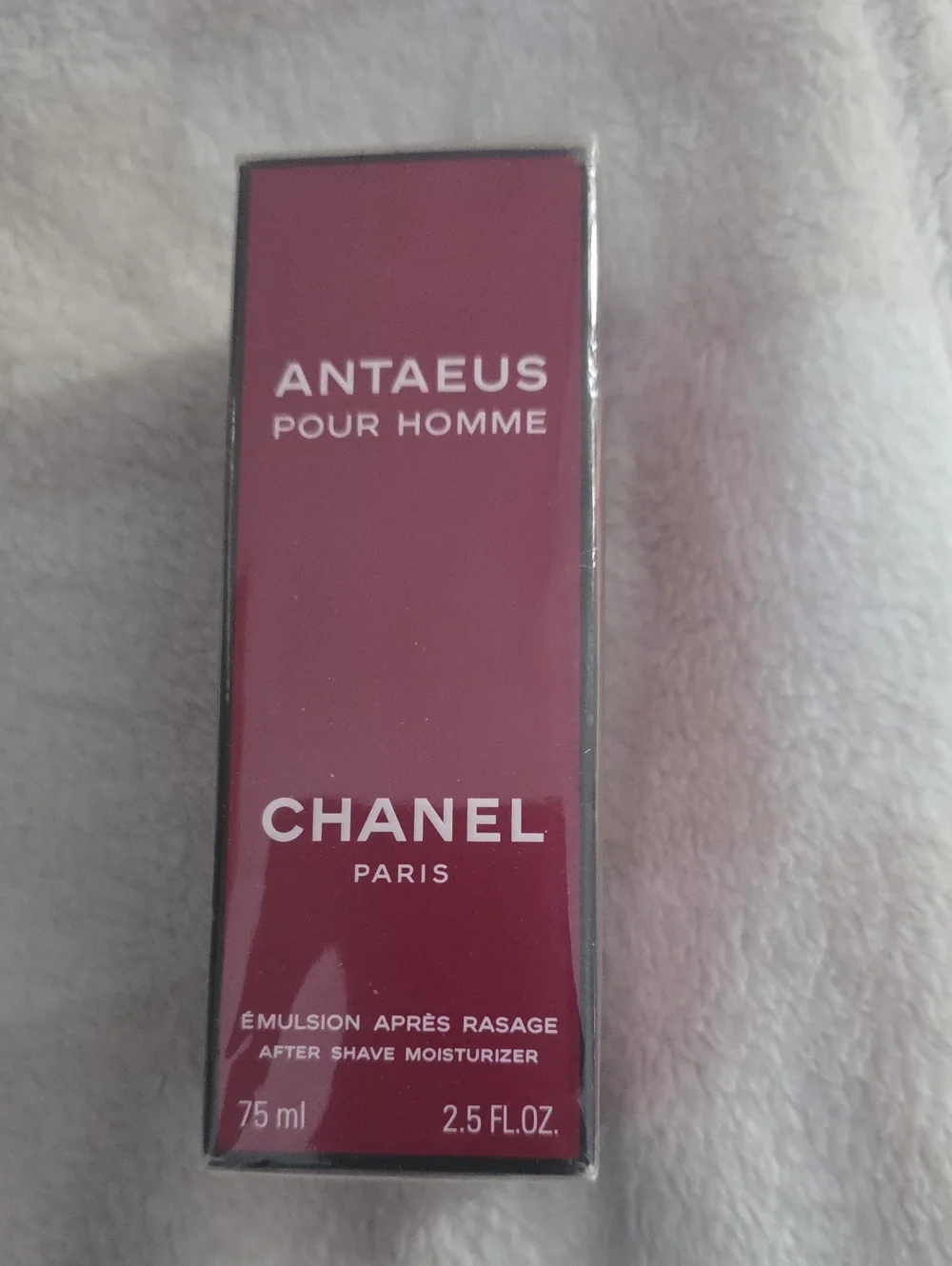 CHANEL Antaeus Pour Homme After Shave Moisturizer - Burgundy